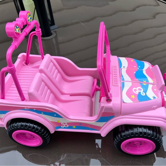 90s Pink Barbie Jeep - Picture 4 of 13